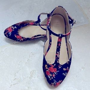 Janie and Jack Floral shoes 11T